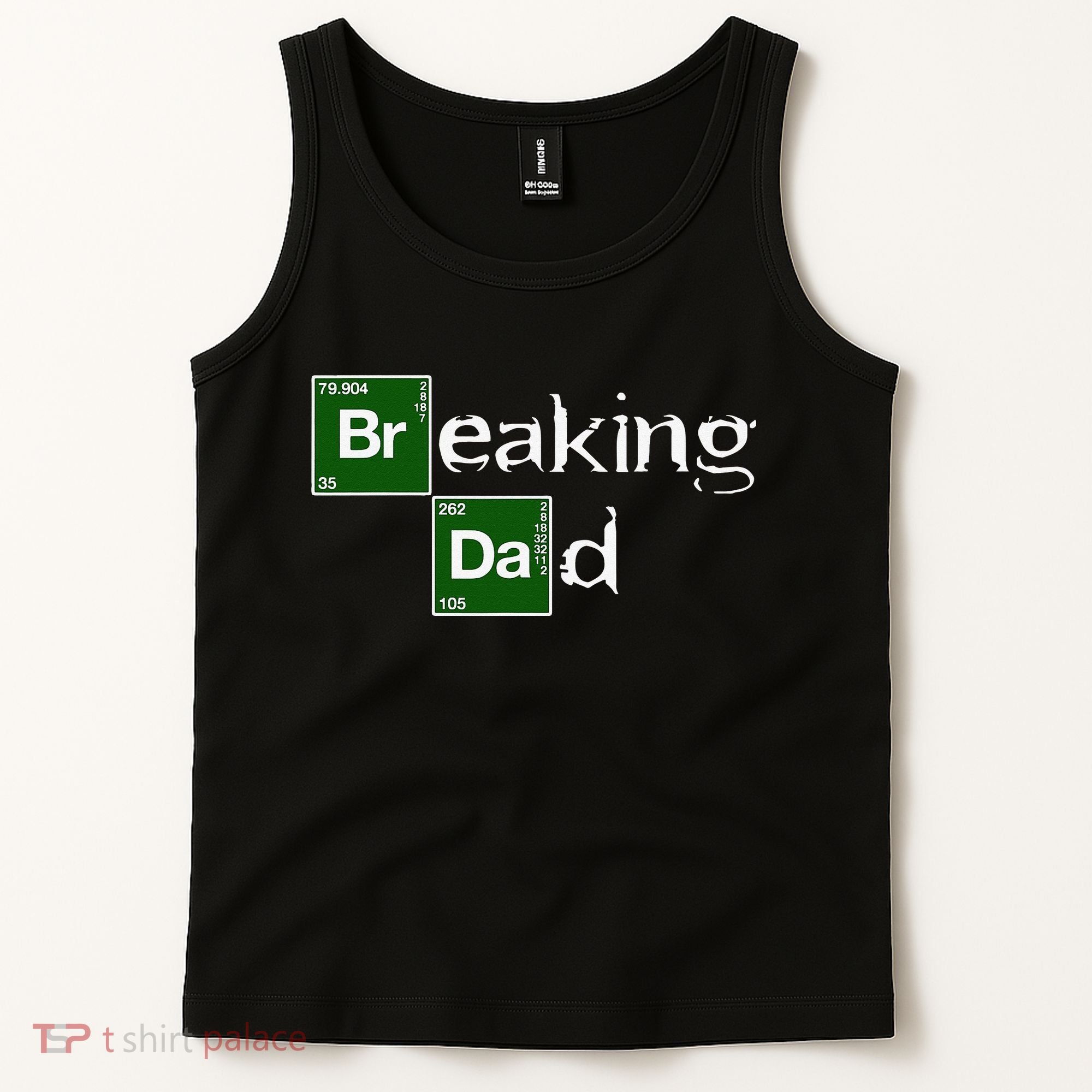 Breaking Dad Papa Funny Father's Day Dad Gift Christmas Tank Top