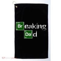 Breaking Dad Papa Funny Father's Day Dad Gift Christmas Golf Towel thumb 0