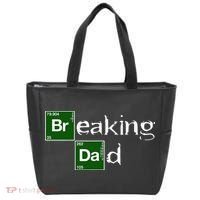 Breaking Dad Papa Funny Father's Day Dad Gift Christmas Tote Bag thumb 0