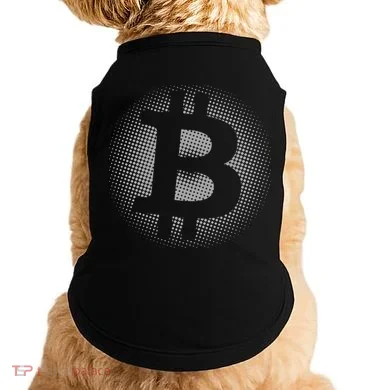 Bitcoin Dot Pattern Doggie Tank