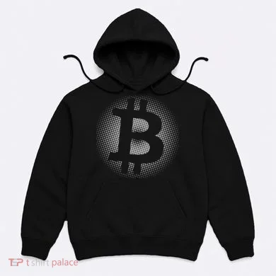 Bitcoin Dot Pattern Hoodie