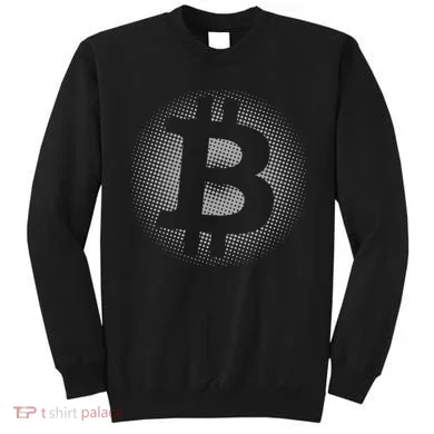 Bitcoin Dot Pattern Sweatshirt