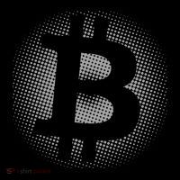 Bitcoin Dot Pattern Baby Bodysuit thumb 2