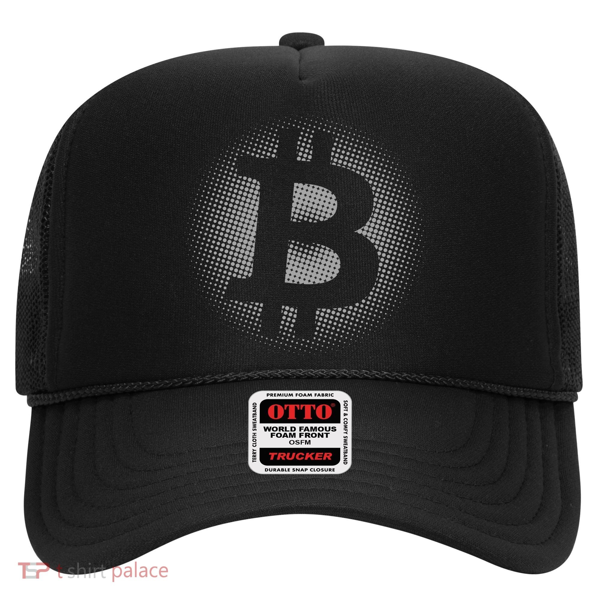 Bitcoin Dot Pattern Hat