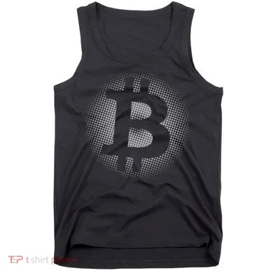 Bitcoin Dot Pattern Tank Top