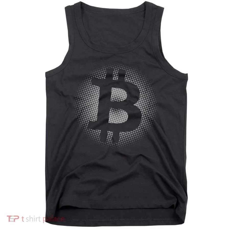 Bitcoin Dot Pattern Tank Top