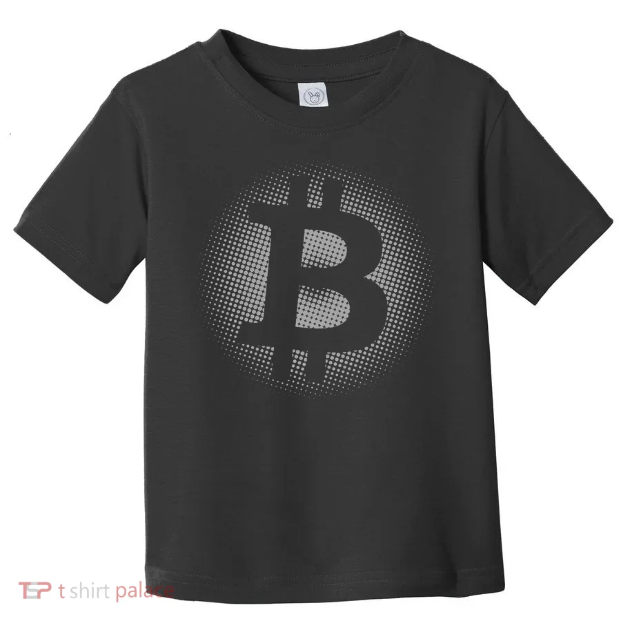 Bitcoin Dot Pattern Toddler T-Shirt