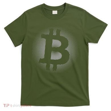 Bitcoin Dot Pattern T-Shirt