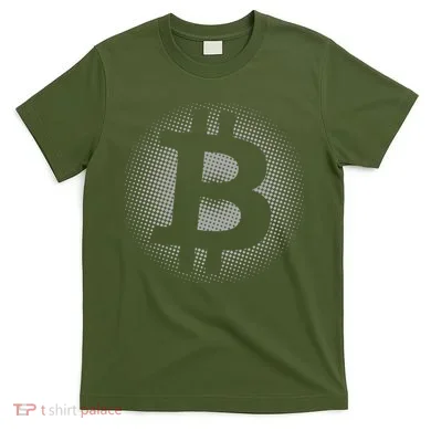 Bitcoin Dot Pattern T-Shirt