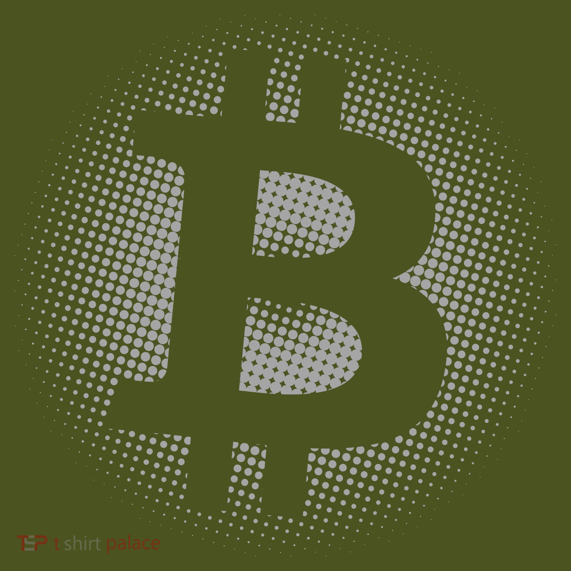 Bitcoin Dot Pattern Backpack