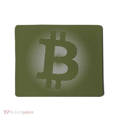Bitcoin Dot Pattern Mousepad