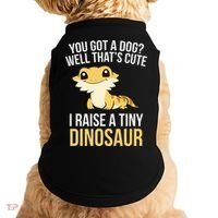 Bearded Dragon Pet I Raise A Tiny Dinosaur Bearded Dragon Doggie Tank thumb 0