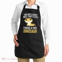 Bearded Dragon Pet I Raise A Tiny Dinosaur Bearded Dragon Apron thumb 2