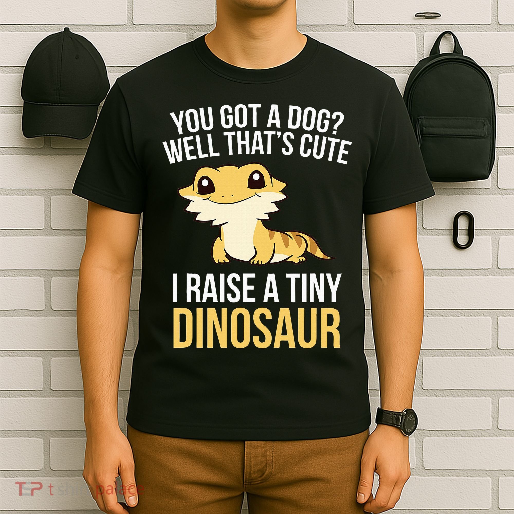 Bearded Dragon Pet I Raise A Tiny Dinosaur Bearded Dragon T-Shirt