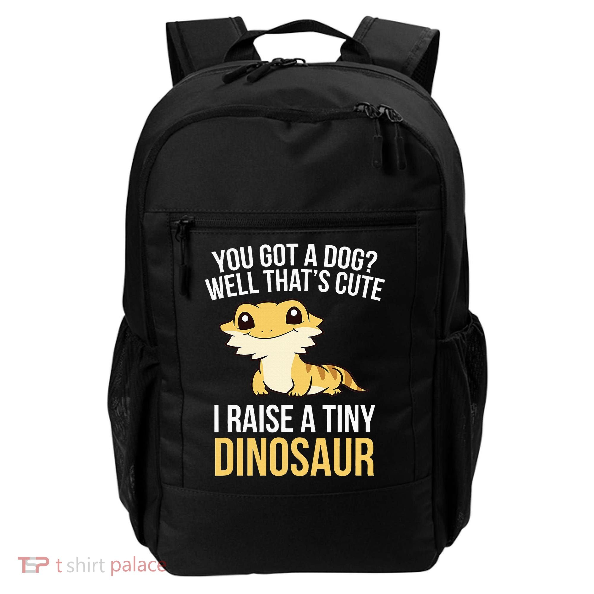 Bearded Dragon Pet I Raise A Tiny Dinosaur Bearded Dragon Backpack