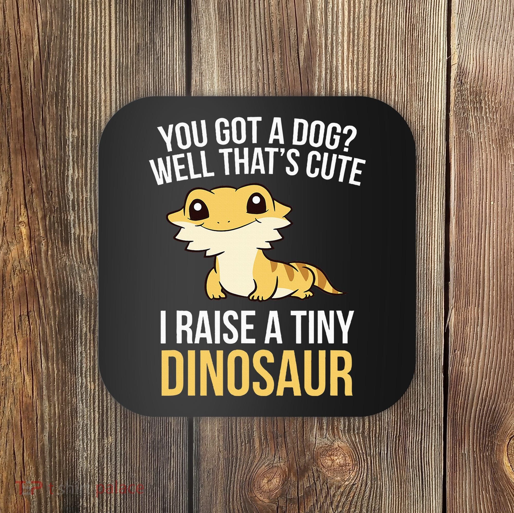 Bearded Dragon Pet I Raise A Tiny Dinosaur Bearded Dragon Coaster