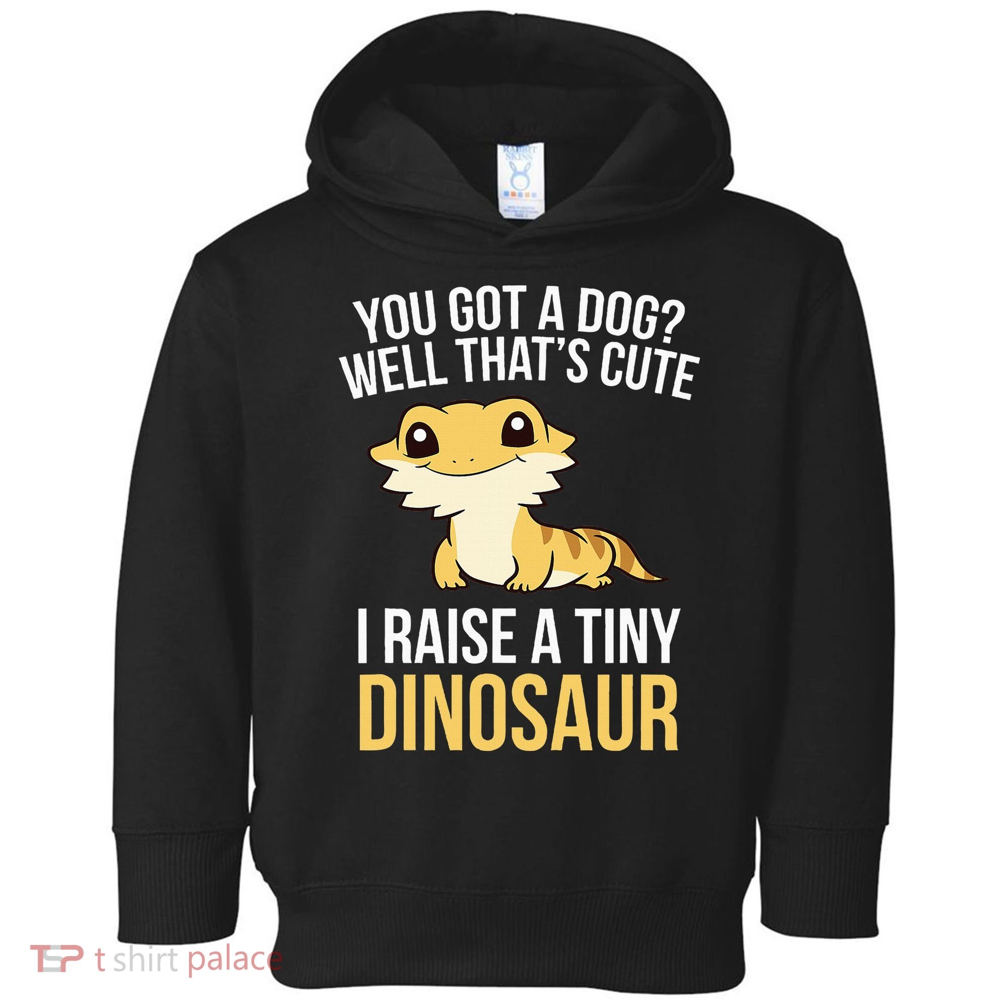 Bearded Dragon Pet I Raise A Tiny Dinosaur Bearded Dragon Toddler Hoodie