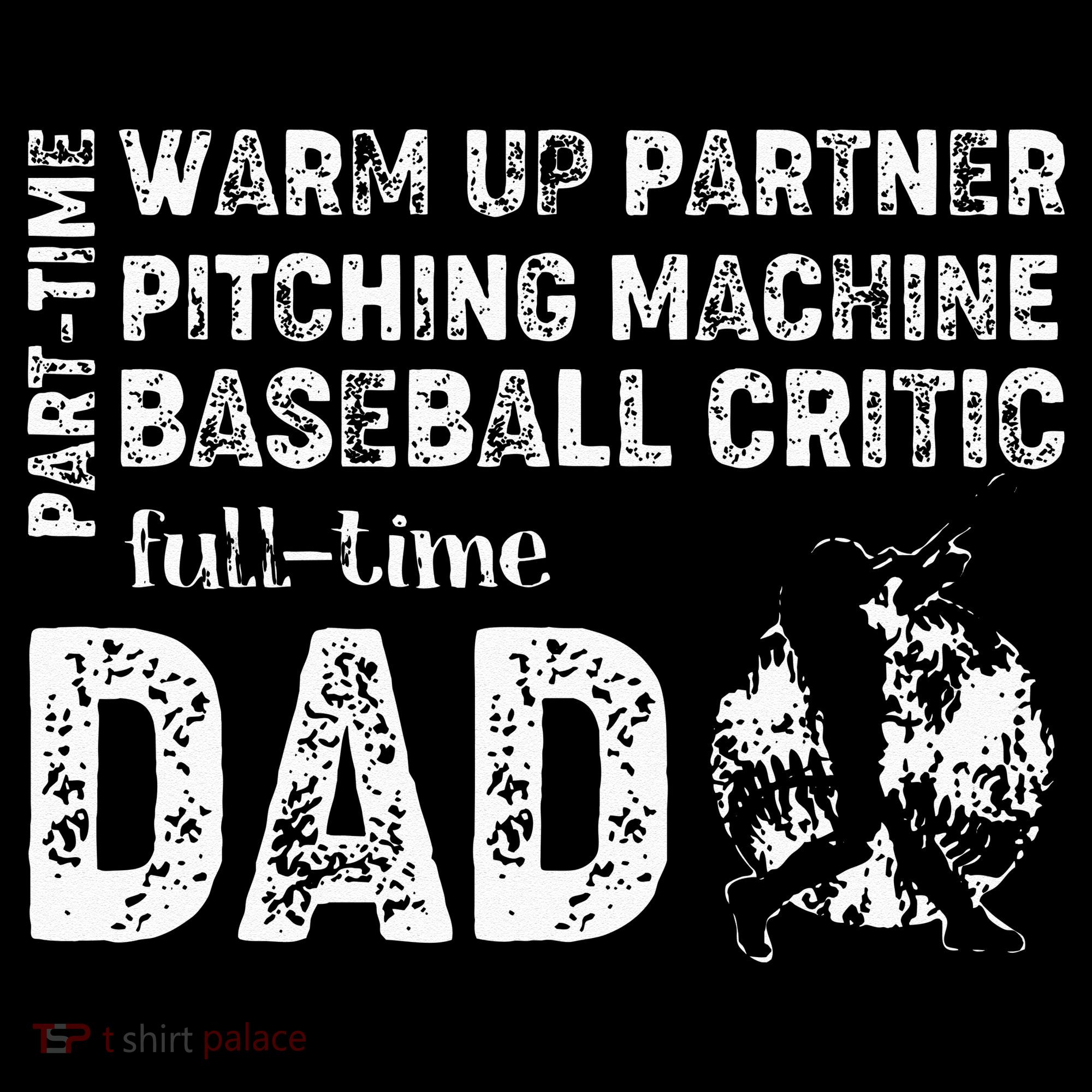 Baseball Dad Part Time Warm Up Partner Full Time Dad Visor