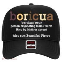 Boricua Definition Proud Puerto Rico Puerto Rican Pride Hat thumb 0
