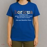 Boricua Definition Proud Puerto Rico Puerto Rican Pride T-Shirt thumb 4