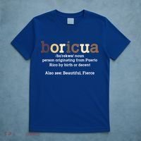 Boricua Definition Proud Puerto Rico Puerto Rican Pride T-Shirt thumb 5