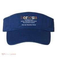 Boricua Definition Proud Puerto Rico Puerto Rican Pride Visor thumb 0