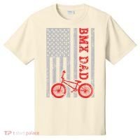 Bmx Dad Patriot Freestyle Bike Funny Fathers Day Gift Usa T-Shirt thumb 0