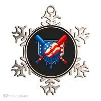 Baseball Drip Patriotic American Flag USA Ornament thumb 0