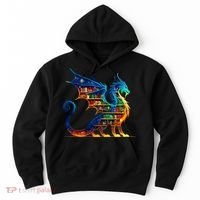 Book Dragon Reading Book Lover Hoodie thumb 0