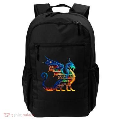 Book Dragon Reading Book Lover Backpack