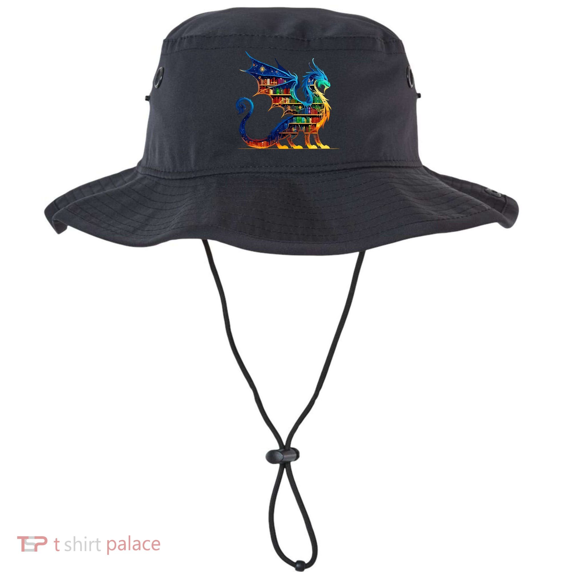 Book Dragon Reading Book Lover Bucket Hat