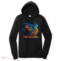 Book Dragon Reading Book Lover Women's Hoodie thumb 0