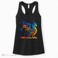 Book Dragon Reading Book Lover Women's Tank Top thumb 0