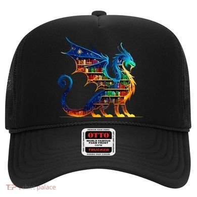 Book Dragon Reading Book Lover Hat