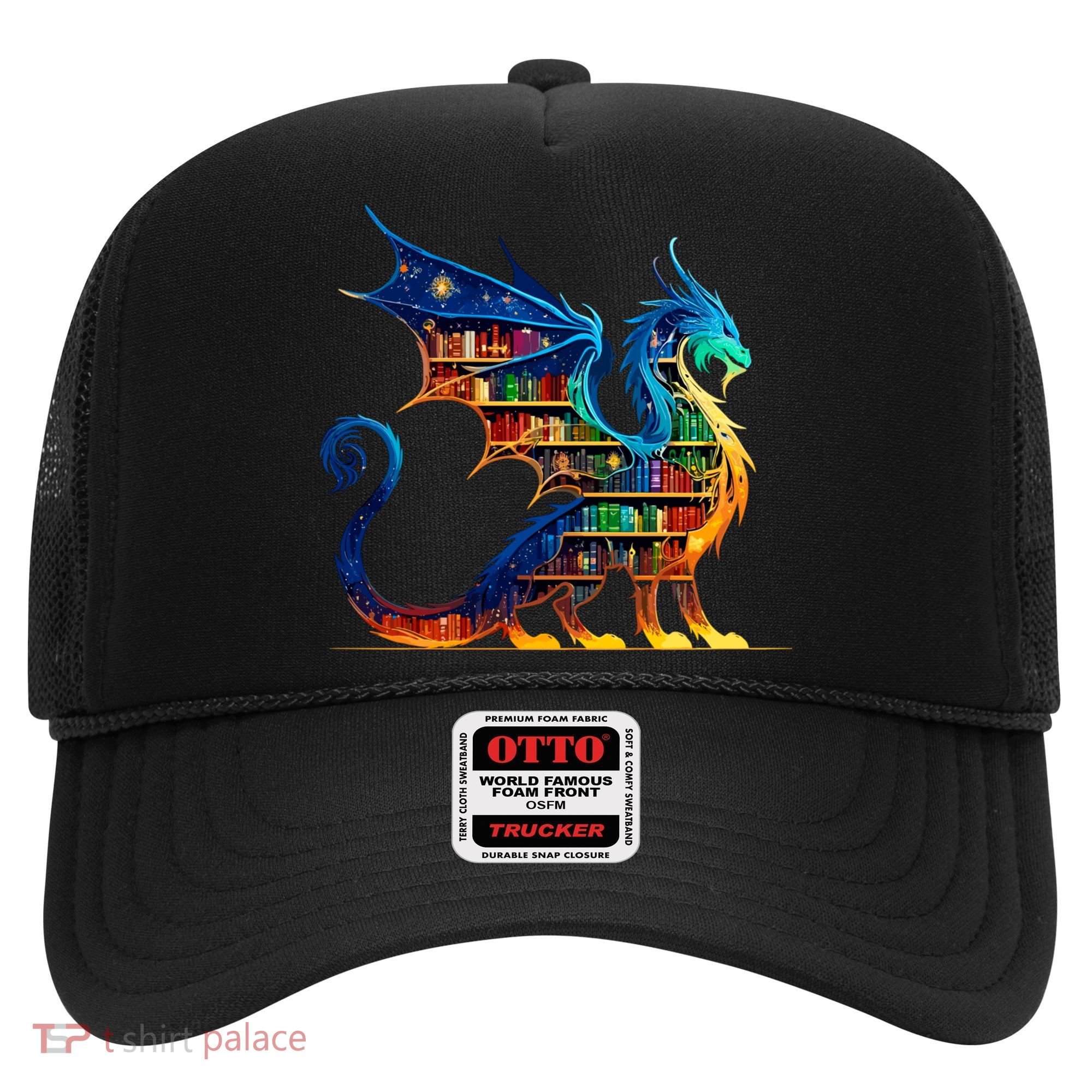Book Dragon Reading Book Lover Hat