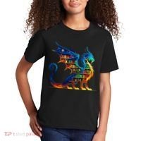 Book Dragon Reading Book Lover Kids T-Shirt thumb 2