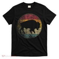 Buffalo Distressed Retro Bison Animal Lover T-Shirt thumb 0