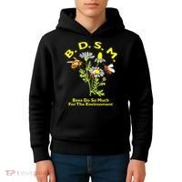 Bees Do So Much For The Environment Kids Hoodie thumb 4