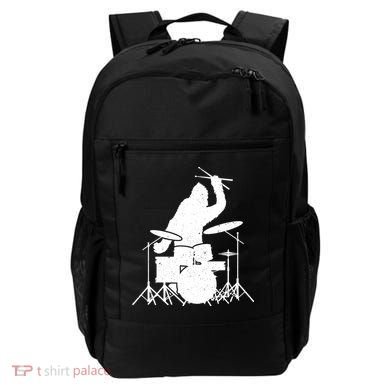 Bigfoot Drumstick Sasquatch Drumming Drummer Drums Player Backpack