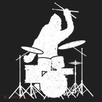 Bigfoot Drumstick Sasquatch Drumming Drummer Drums Player Beanie thumb 2