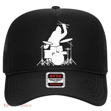 Bigfoot Drumstick Sasquatch Drumming Drummer Drums Player Hat