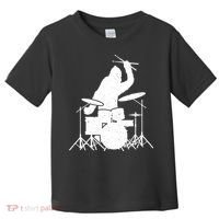 Bigfoot Drumstick Sasquatch Drumming Drummer Drums Player Toddler T-Shirt thumb 0