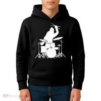 Bigfoot Drumstick Sasquatch Drumming Drummer Drums Player Kids Hoodie thumb 4