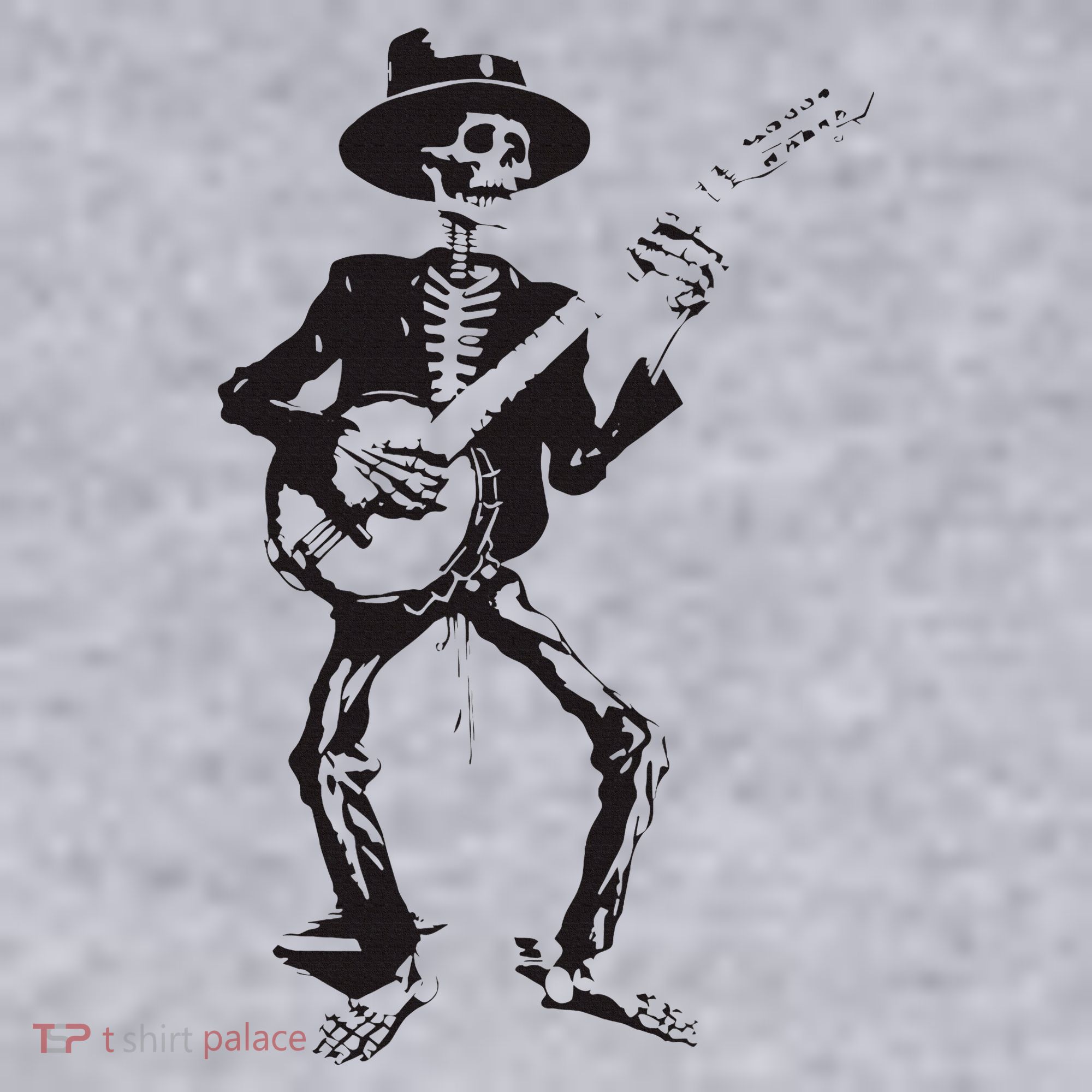 Banjo Dancing Skeleton Bluegrass Music Festival Women's Sweatshirt
