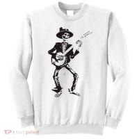 Banjo Dancing Skeleton Bluegrass Music Festival Sweatshirt thumb 0