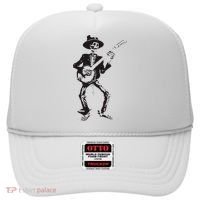 Banjo Dancing Skeleton Bluegrass Music Festival Hat thumb 0