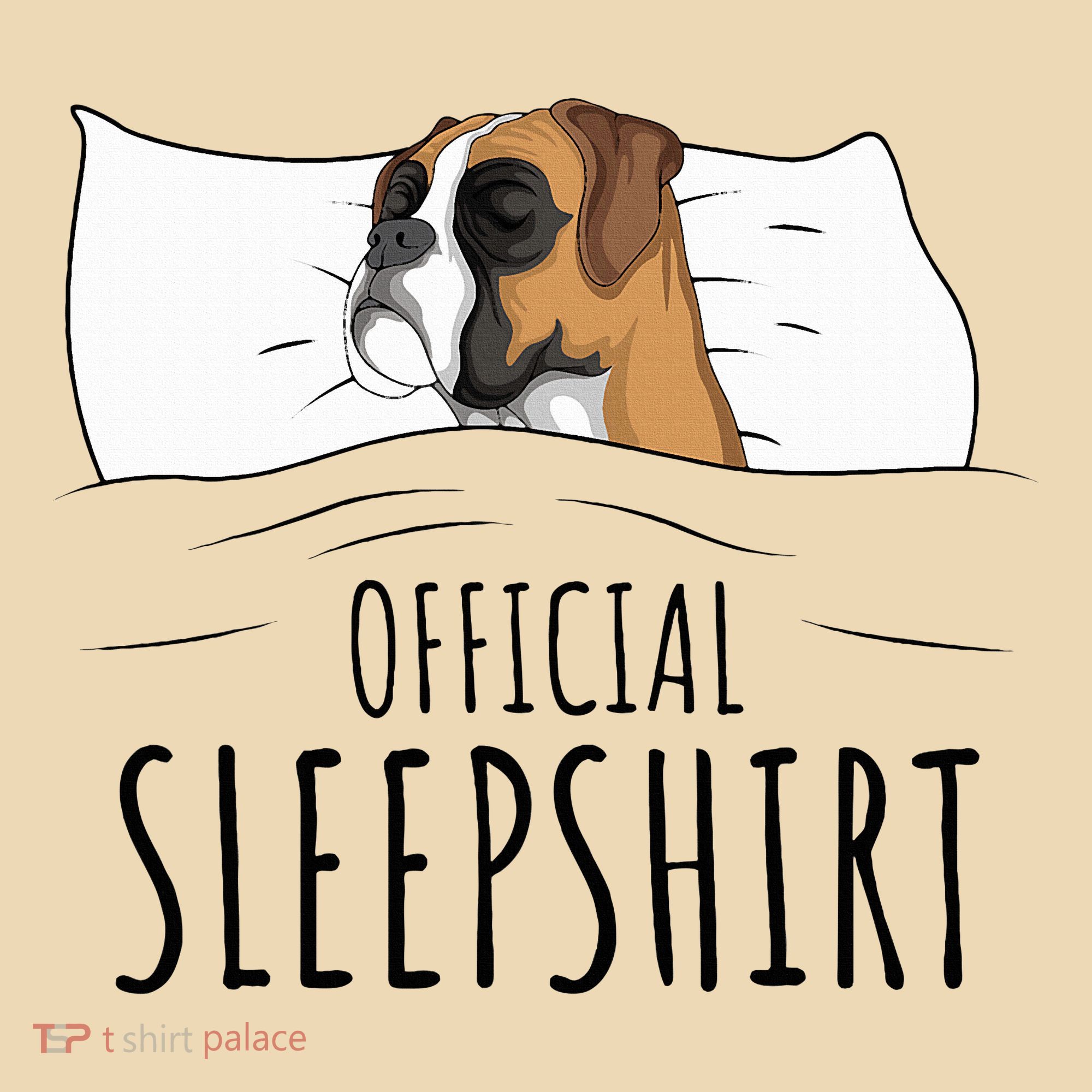Boxer Dog Sleepshirt Tote Bag