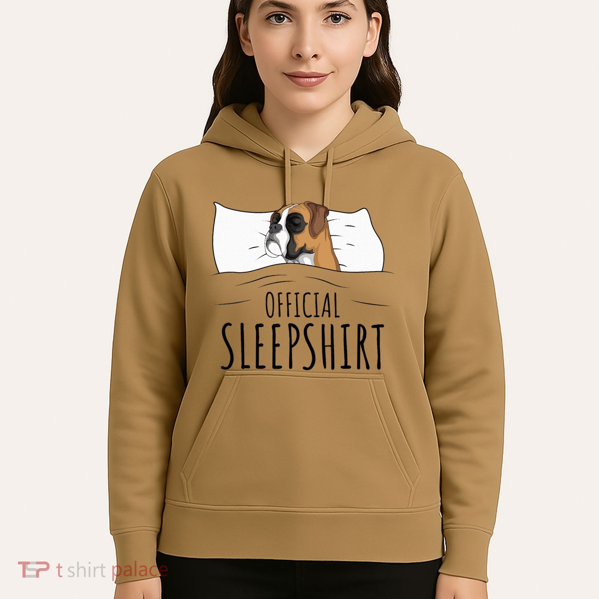 Boxer Dog Sleepshirt Hoodie