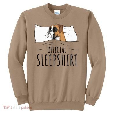 Boxer Dog Sleepshirt Sweatshirt