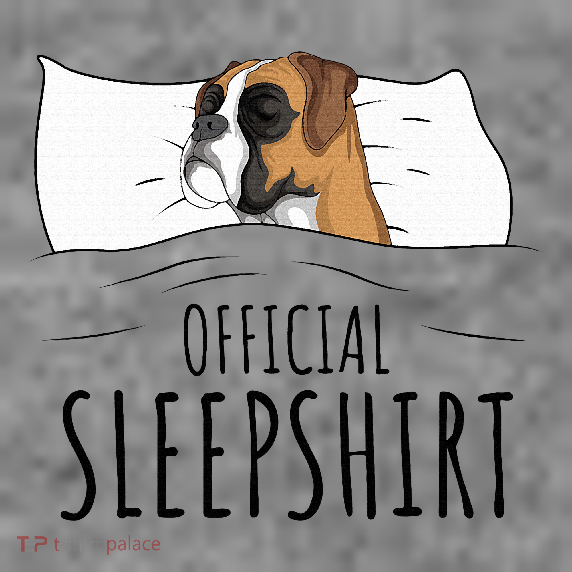 Boxer Dog Sleepshirt Toddler Hoodie